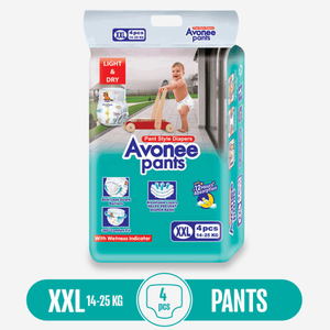 Avonee Pant Style Diaper 4's Pack (XXL 14-25kg)